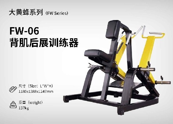 FW-06-背肌后展訓練器